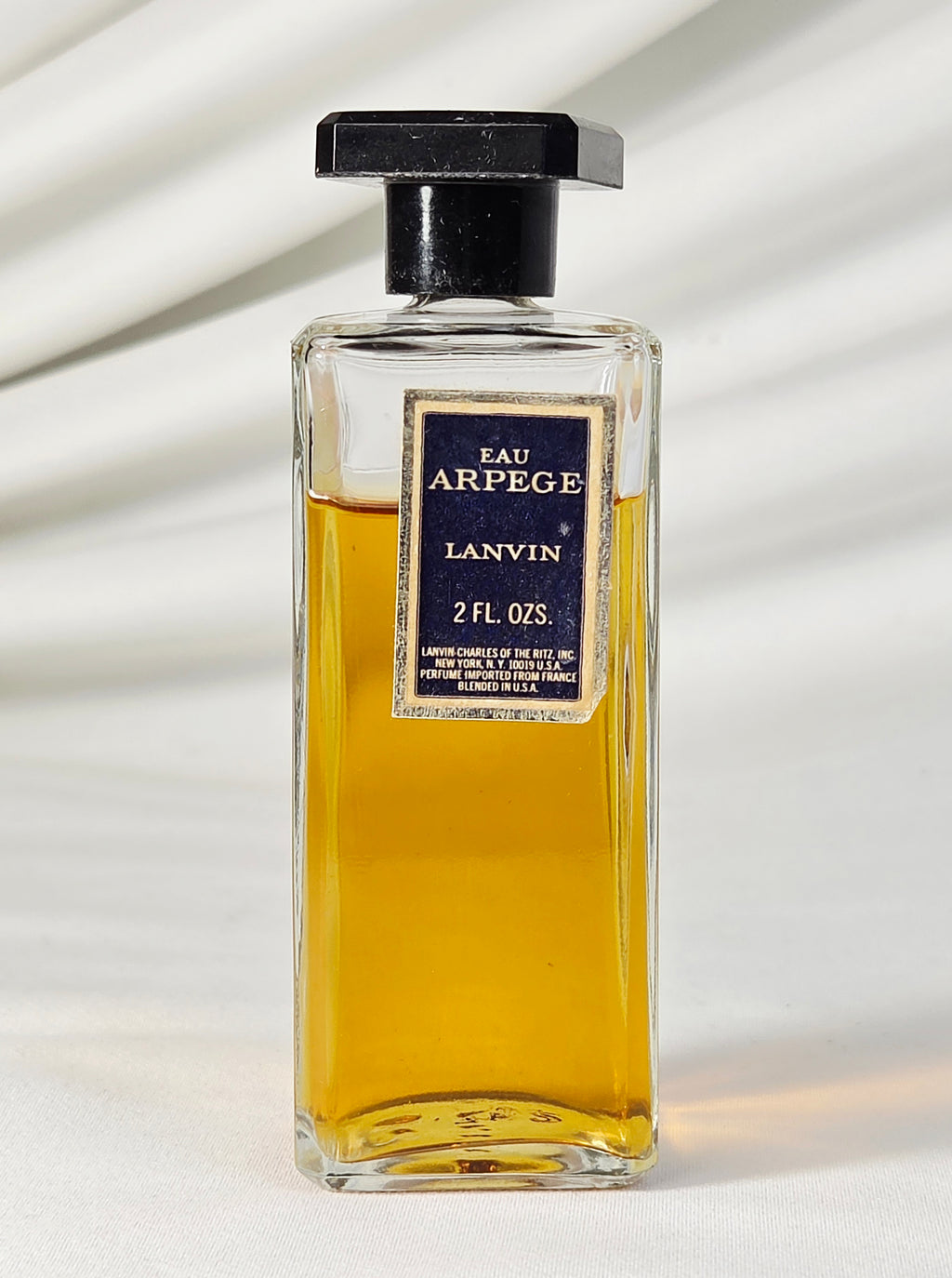 Vintage Lanvin Eau Arpège Perfume 2 fl oz Classic French Fragrance Bottle