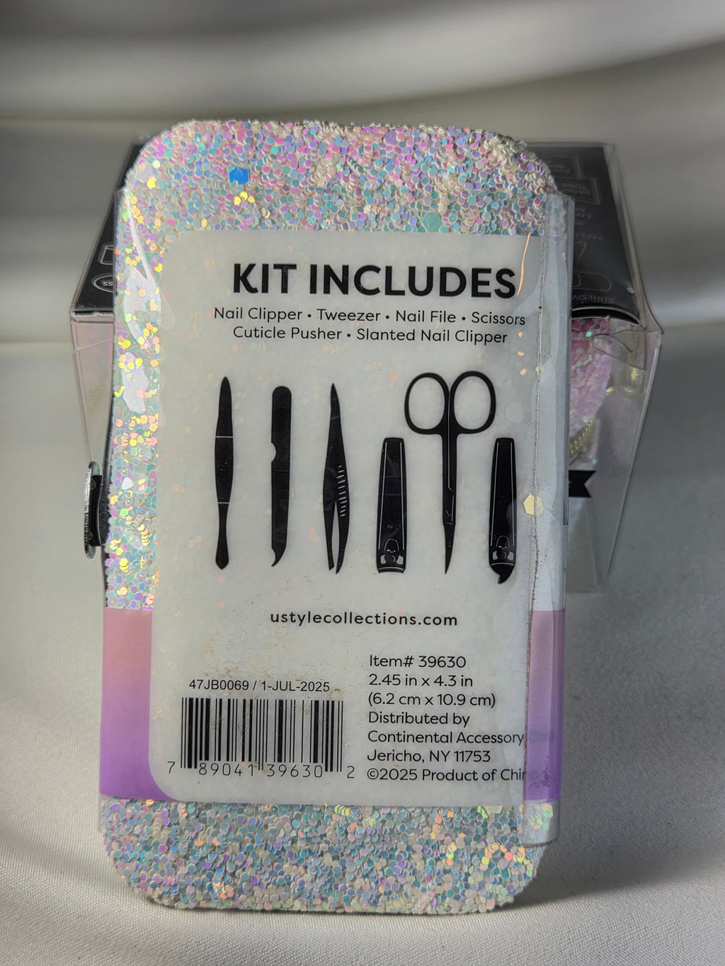 Glitter Manicure Kit + Pinch Provisions Minimergency Kit 17 Essentials Gift Set