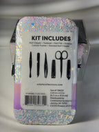 Glitter Manicure Kit + Pinch Provisions Minimergency Kit 17 Essentials Gift Set