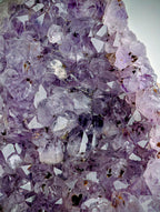 Natural Amethyst Crystal Cluster Standing Druzy Specimen 1lb 3oz Purple Quartz
