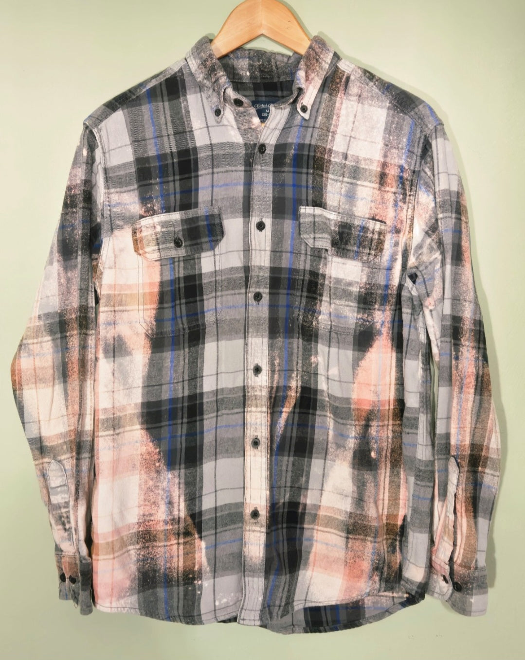 Harry Potter "Happiness Can Be Found..." Upcycled Flannel Shirt | One-of-a-Kind Handmade Unisex