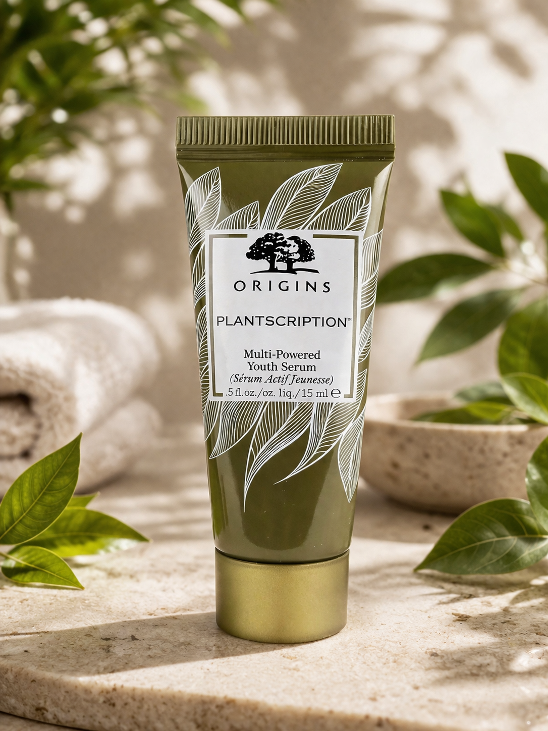 Origins Plantscription™ Multi-Powered Youth Serum 0.5 oz — Anti-Aging Smoothing & Firming Treatment (Travel Size)