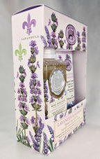 Michel Design Works Lavender Rosemary Hand Care Gift Set | Factory Sealed | Foaming Shea Butter Soap & Hand Cream Gift Box