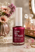Love My Nails Sweet Wine 502 Nail Polish – Vintage Shimmer Pink Burgundy Lacquer Collectible