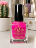 Dreamshock Purple to Pink Thermal Glow in the Dark Shimmer Nail Polish | Liquid Krystal Co. Handmade Indie Lacquer