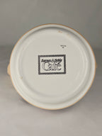 Barnes & Noble Café Floral Teapot & Matching Cup Set | Hand-Painted Stoneware |Cottage Café Style