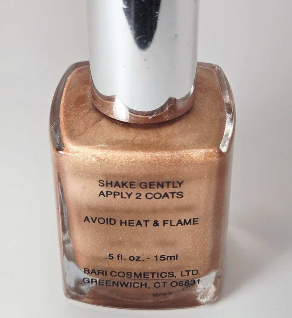 Pure Ice Nail Polish “Fast Lane” Metallic Bronze Shimmer Lacquer Warm Copper Gold Tone