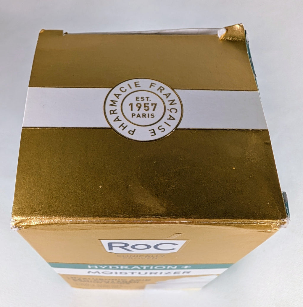 RoC Hydration+ Moisturizer Hyaluronic Acid Pro-Collagen Face Cream 1.7 oz