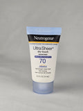 🎁 Present Pile Add-On | $25+ Order           Neutrogena Ultra Sheer Dry-Touch Sunscreen SPF 70 – Travel Size 0.5 oz
