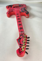 2010 Fender GuitarMania Serpent Rose Miniature Stratocaster Westland United Way Case
