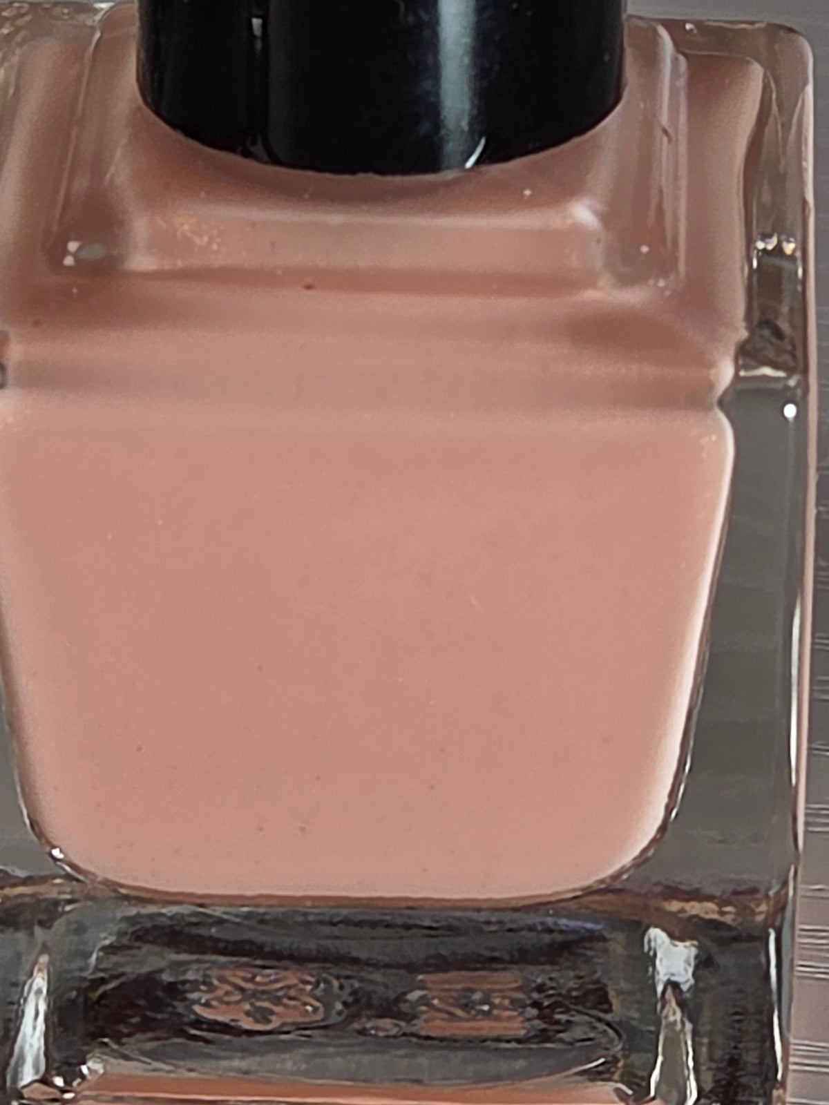 Asrai's Dayssolve - Peach Nude Golden Shimmer Nail Polish | Handmade Indie Lacquer | Liquid Krystal Co.