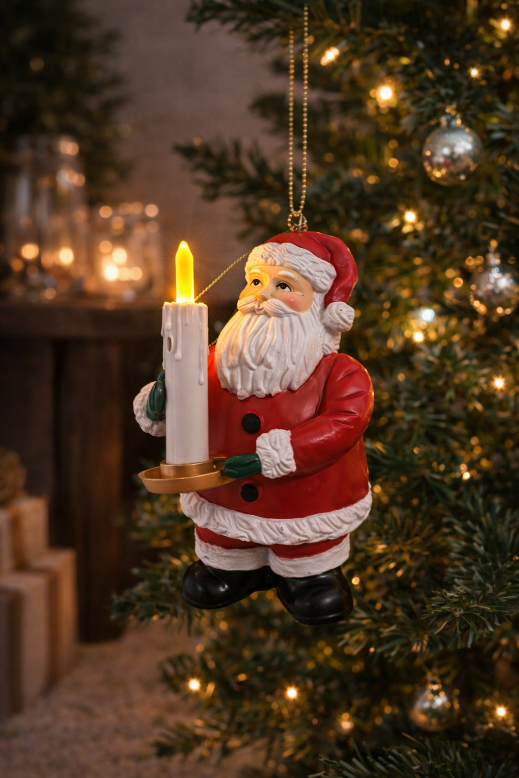 Mr. Christmas Vintage Santa “Goodnight” Christmas Tree Light Timer – Working