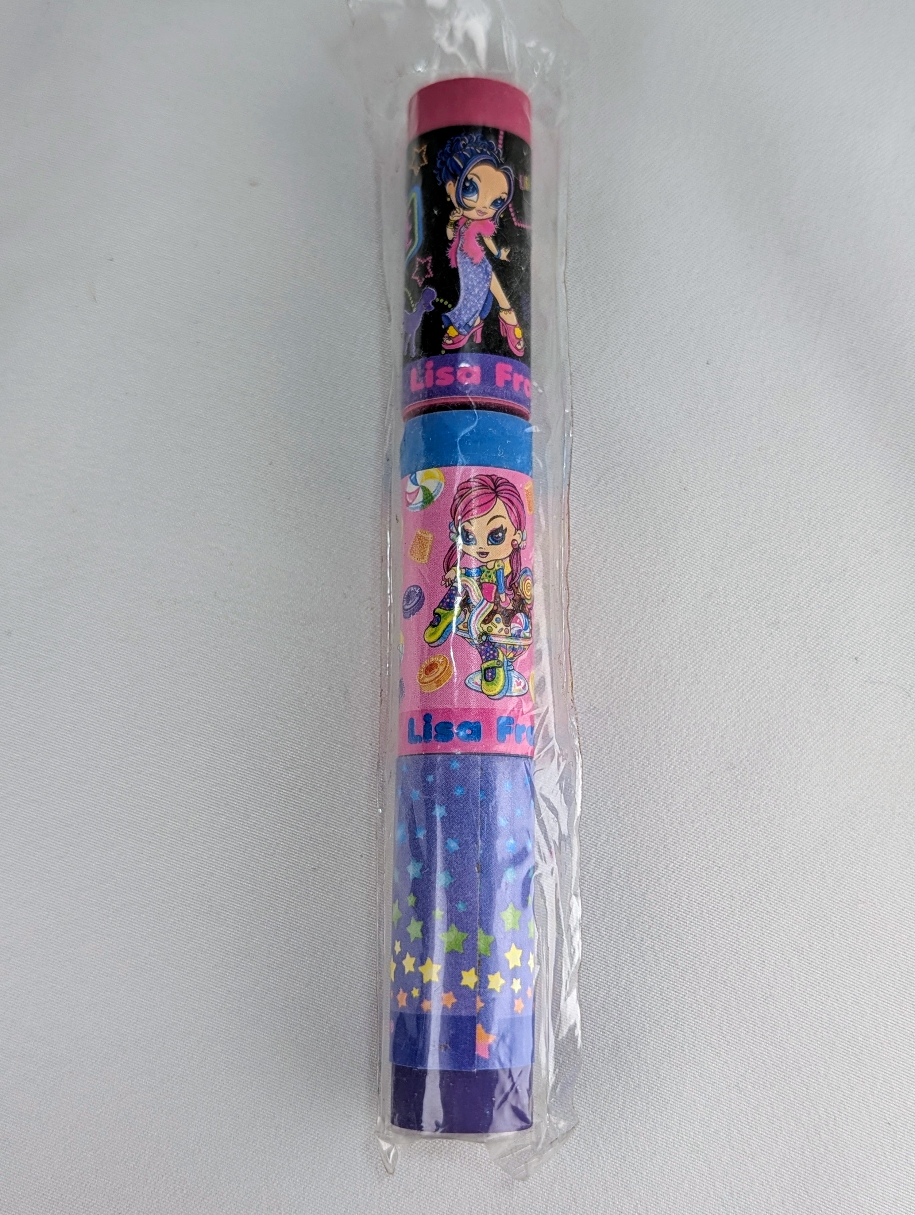 Vintage Lisa Frank Character Eraser Set of 3 Rainbow Kitty Candy Girl Glam Girl
