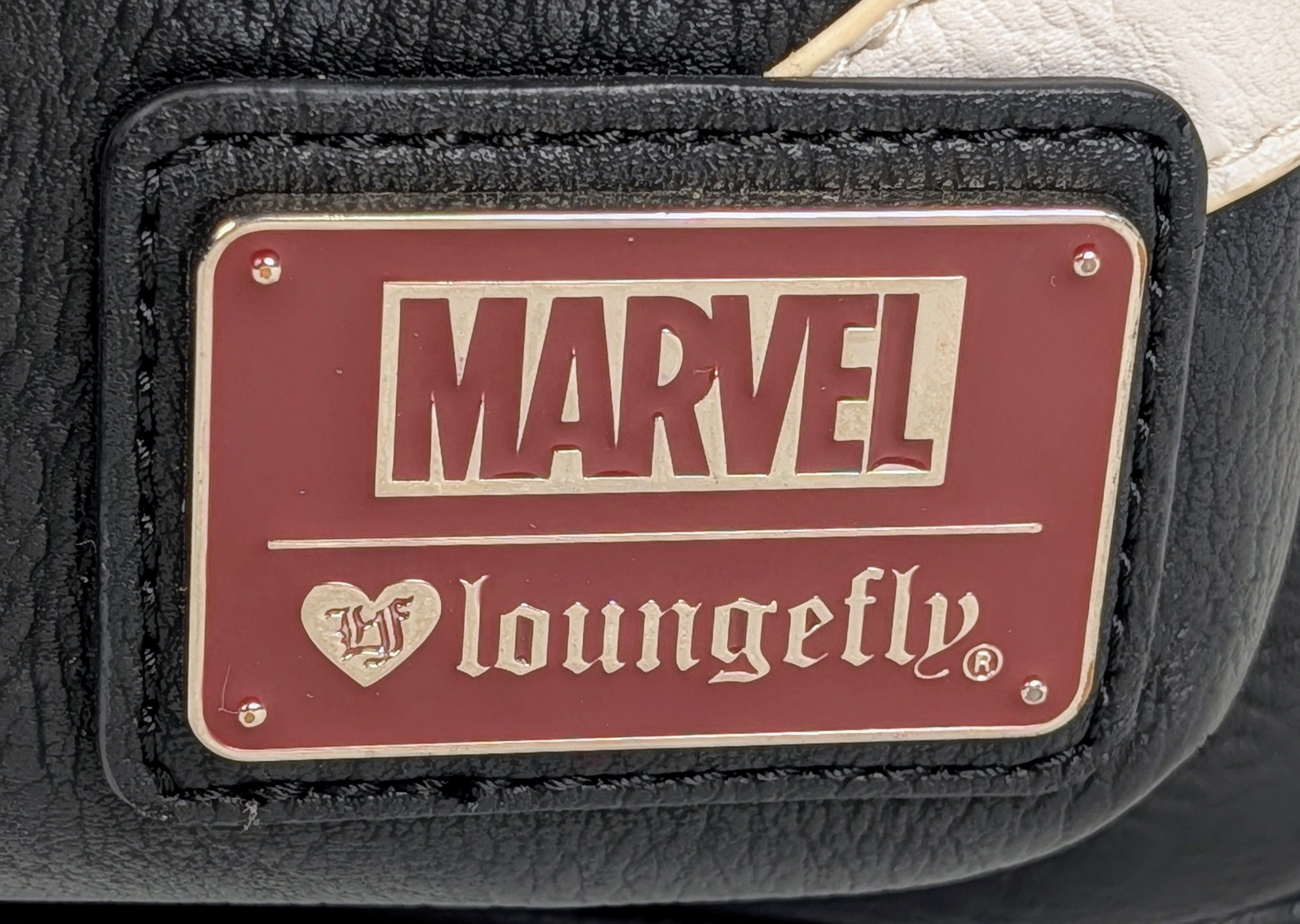 Marvel Loungefly Spider-Gwen Ghost Spider Mini Backpack Red White Black Spider Web Marvel Loungefly Bag