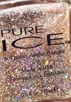 Pure Ice “Spit Fire” Gold Multi-Glitter Nail Polish - Y2K - Discontinued