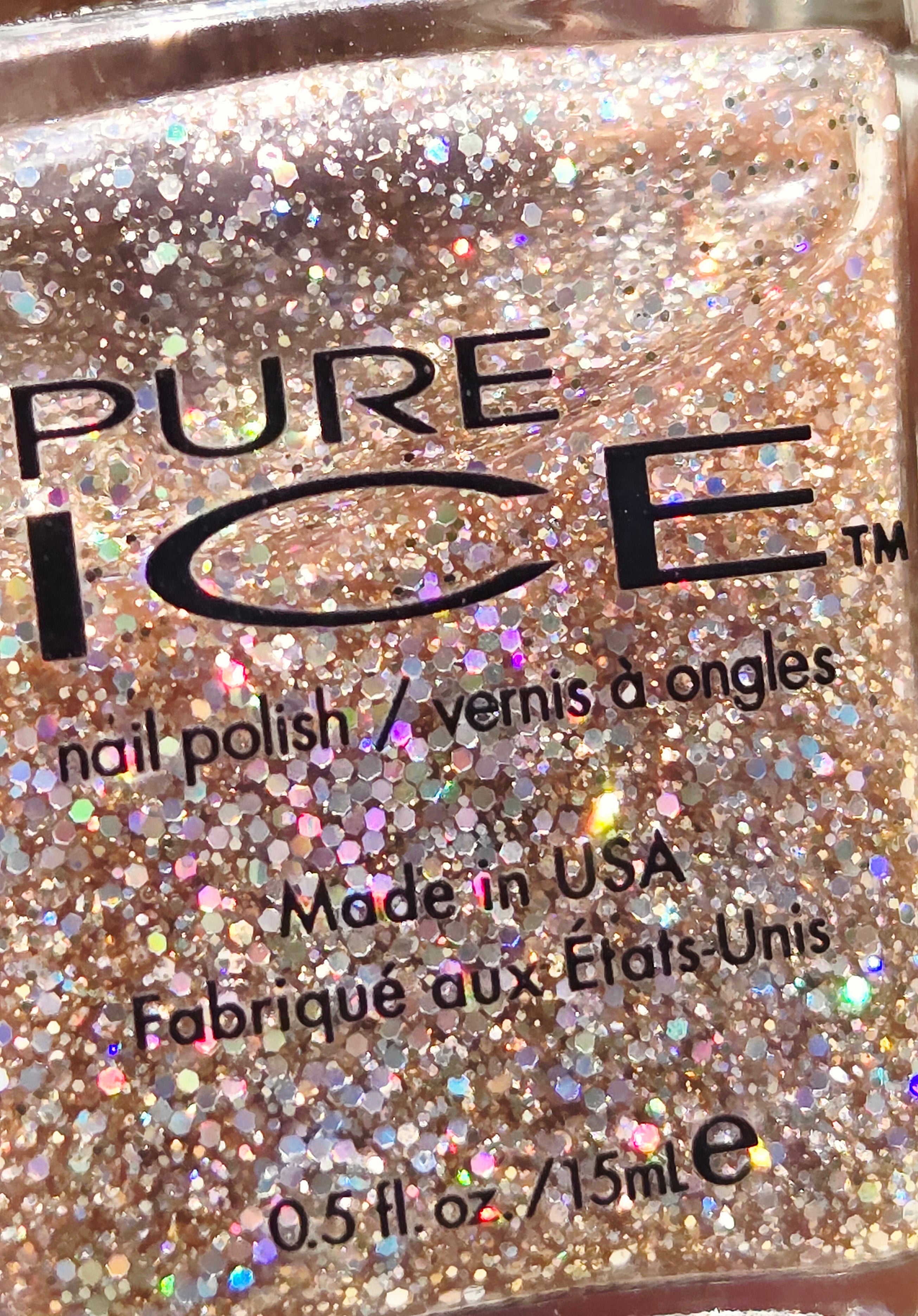 Pure Ice “Spit Fire” Gold Multi-Glitter Nail Polish - Y2K - Discontinued