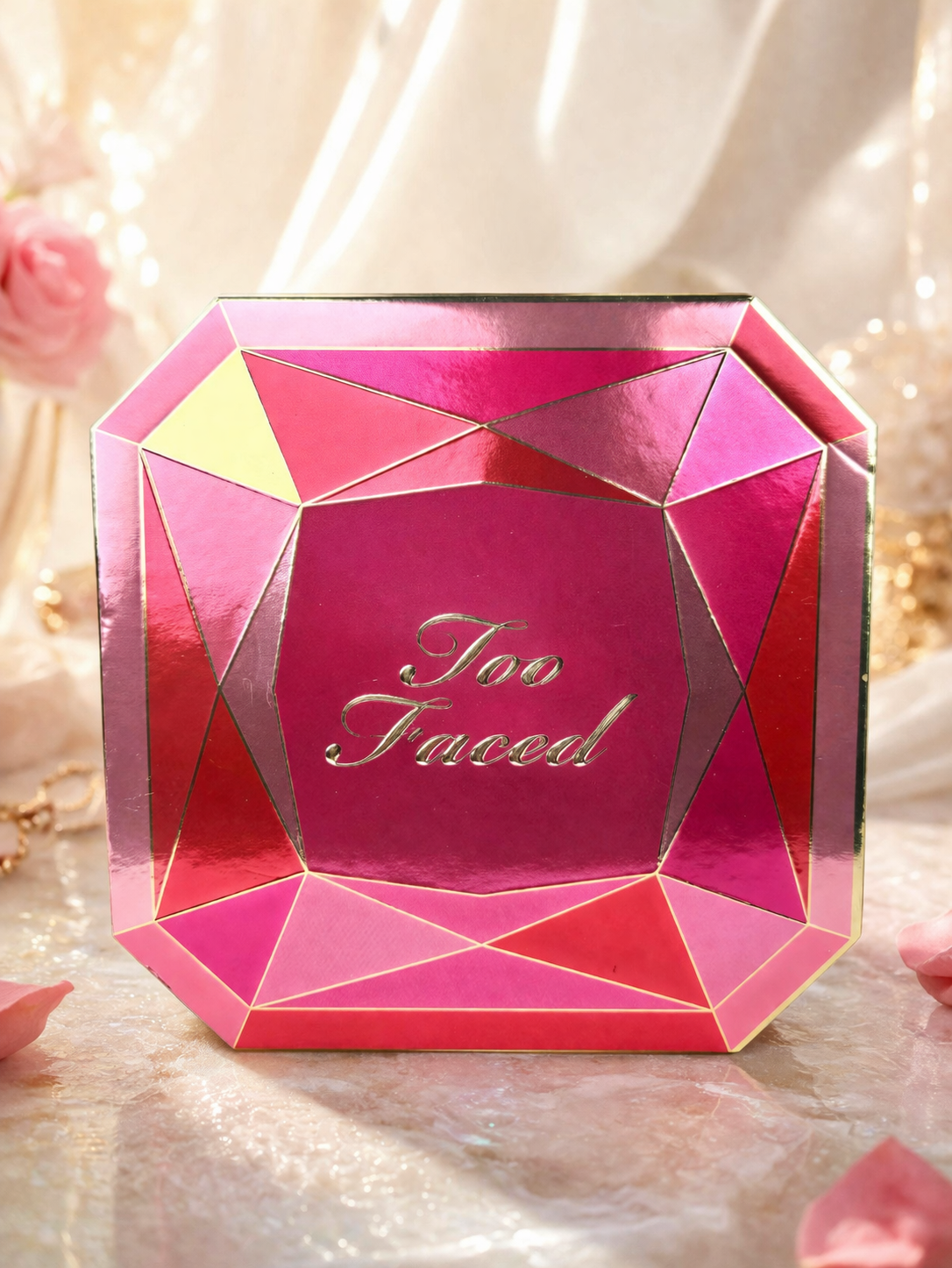 Too Faced Limited Edition Blush & Highlighter Palette — Radiant Glow Quad