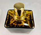 Petite Luxury for Your Fragrance Collection
La-Tee-Da Mini Collection Tortoise Glass Catalytic Fragrance Lamp Gold Crown Decor