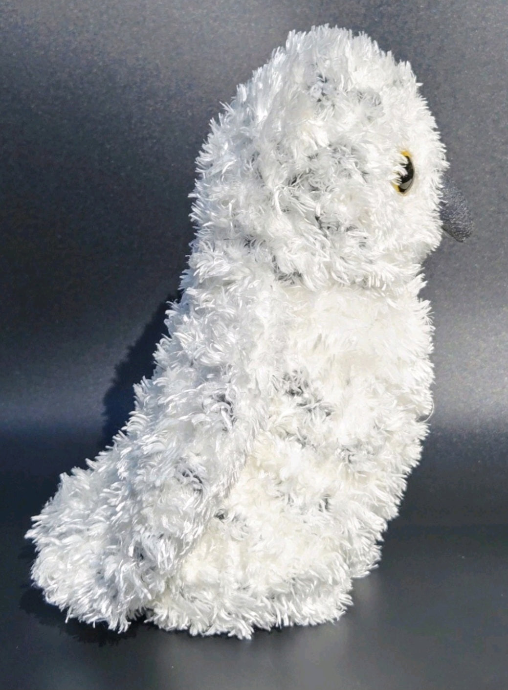 Douglas Snowy Owl Plush Stuffed Animal White Owl Cuddle Toy Yellow Eyes Soft