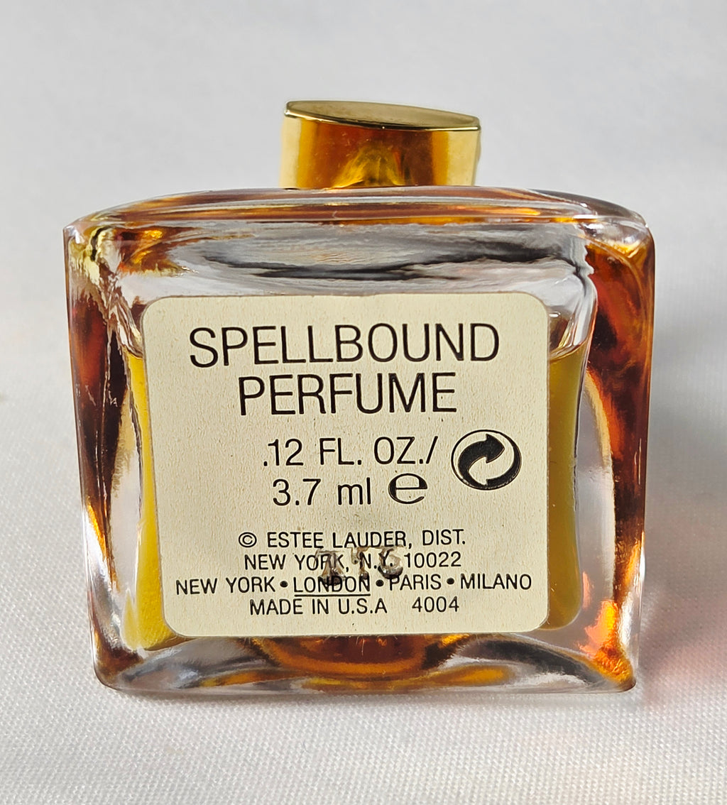 Vintage Estée Lauder Spellbound Perfume Mini 0.12 oz 3.7 mL Pure Parfum Fragrance