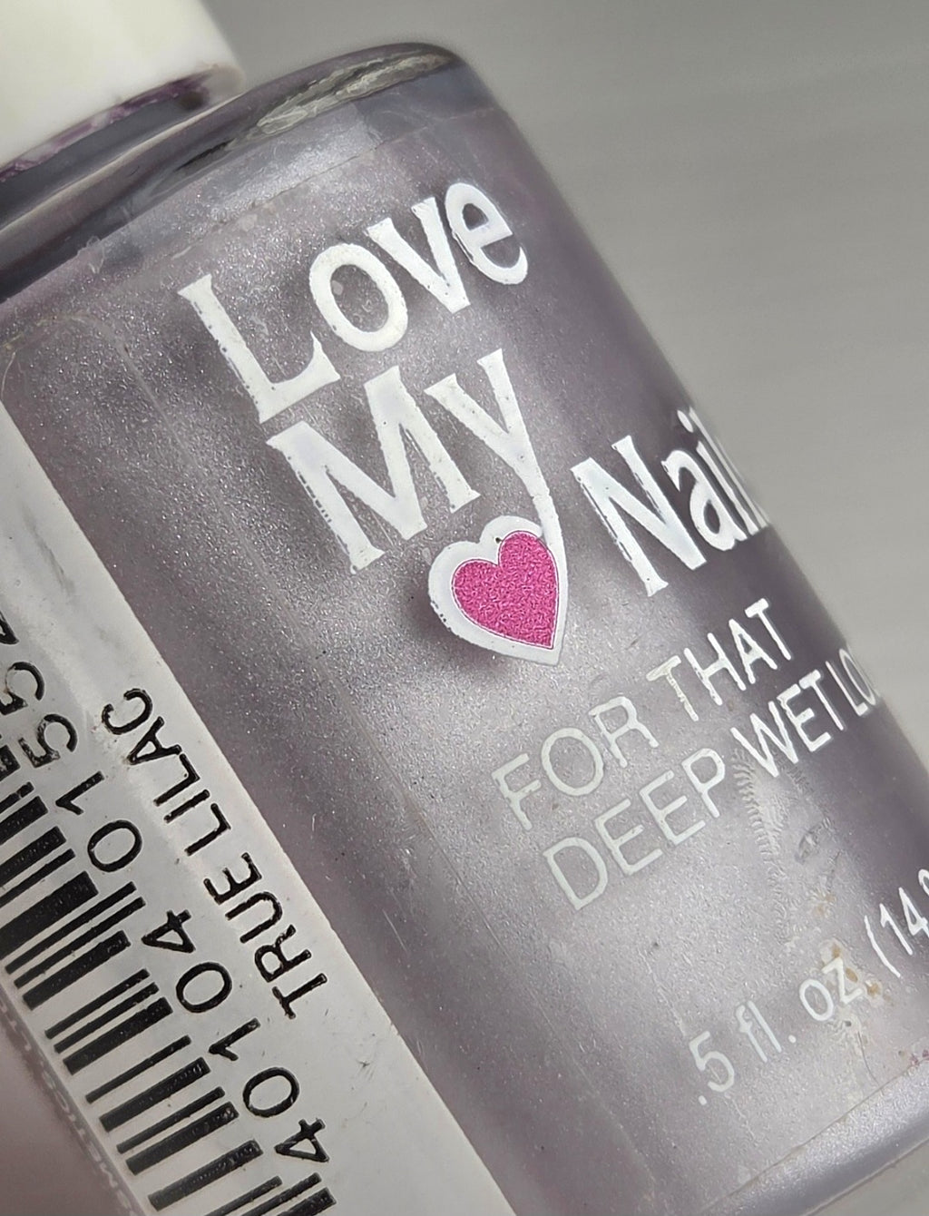 Vintage Love My Nails Nail Polish Lot of 5 Diva Frosted Raisin True Lilac Rose Garden
