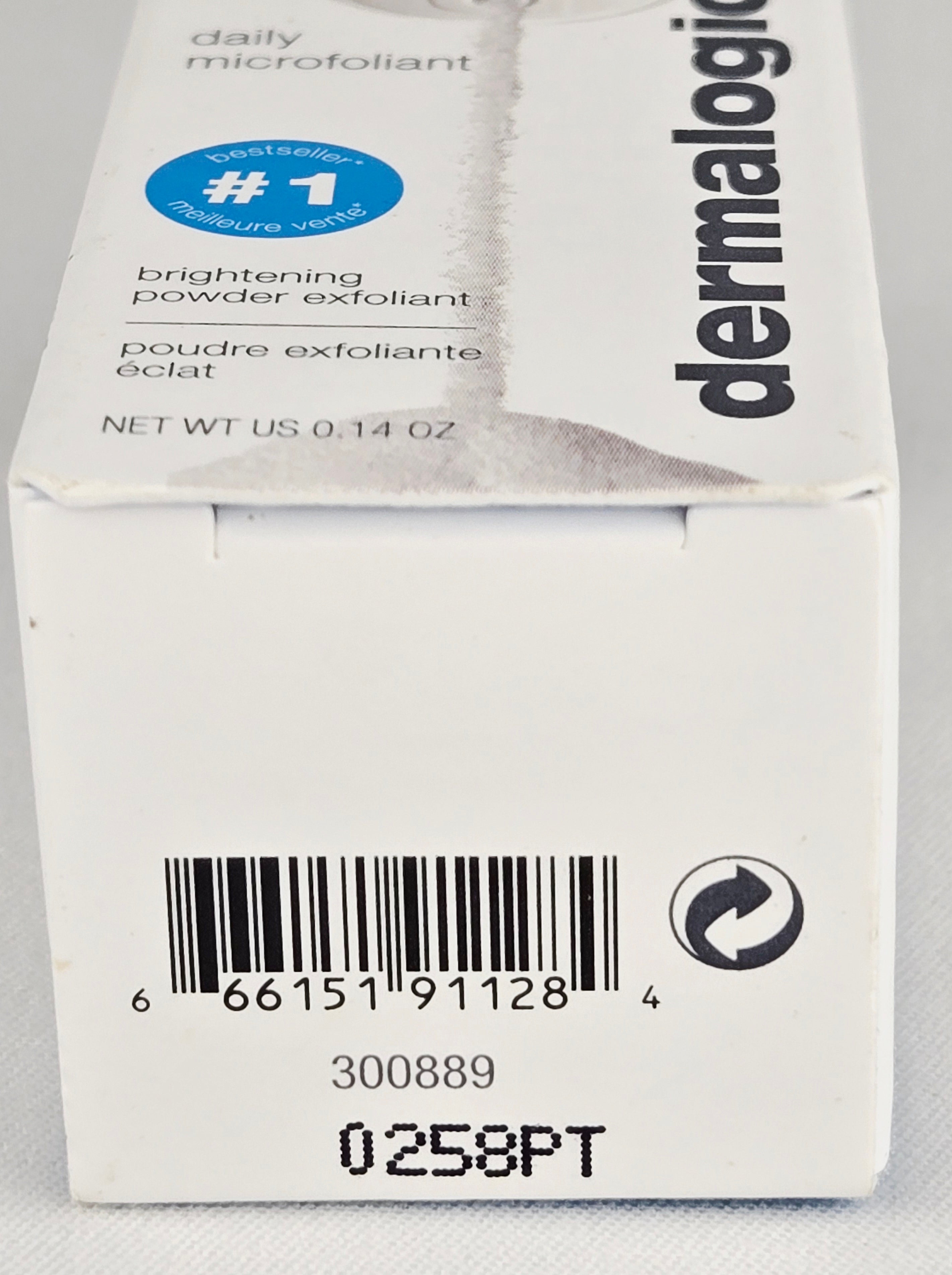Dermalogica Daily Microfoliant Brightening Powder Exfoliant Travel Size 0.14 oz Mini