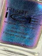 Pure Ice Coffin Break Limited Edition Nail Polish — Blue Purple Multichrome Shimmer