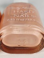 Vintage Sally Hansen Hard As Nails Champagne Frost & Champagne Nail Polish Lot Collectible
