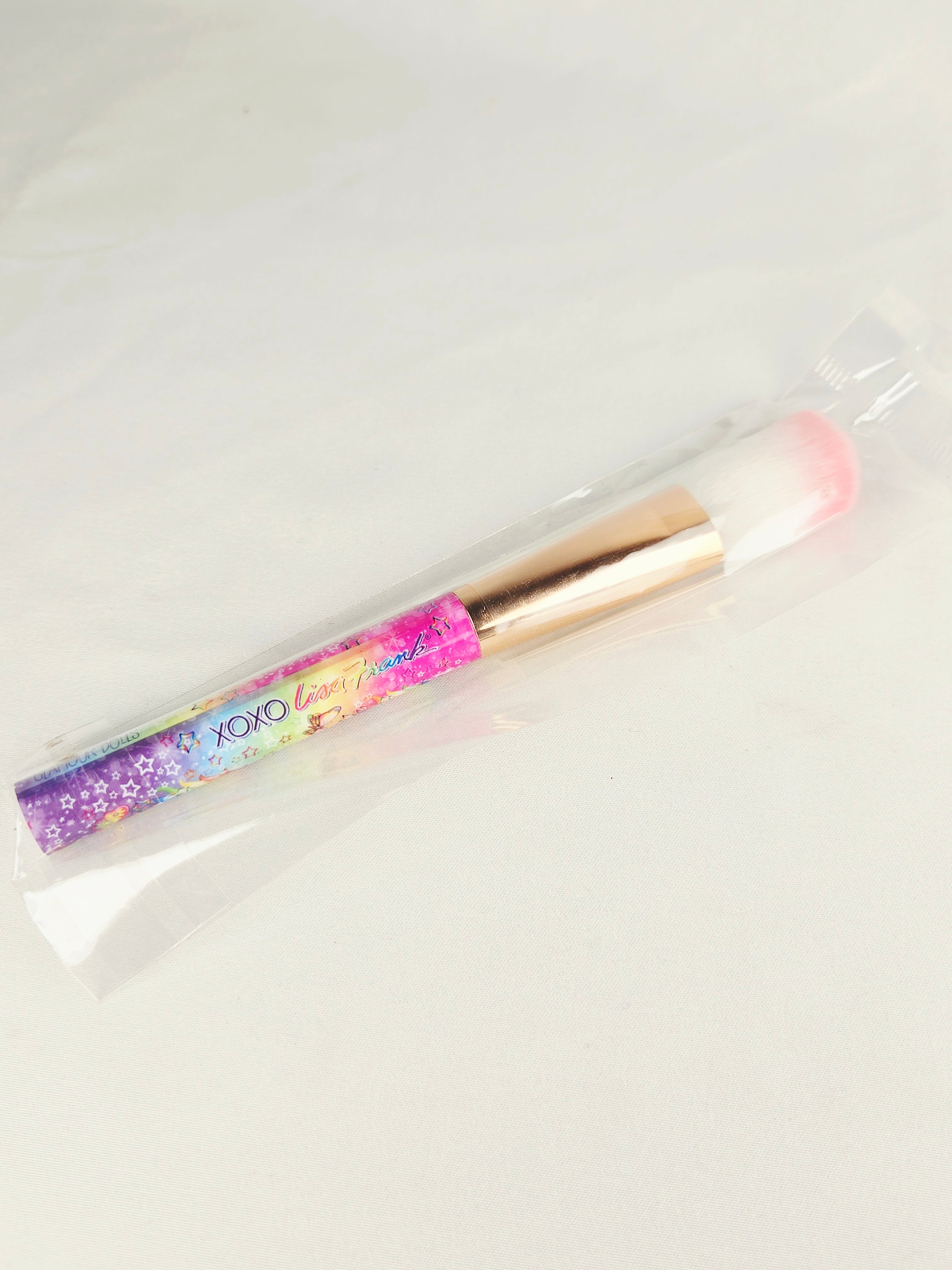 Lisa Frank Unicorn Makeup Brush – XOXO Glamour Dolls Rainbow Cosmetic Brush
