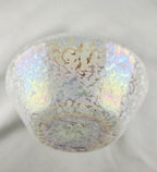 Iridescent Mosaic Glass Oil Lamp w/ Cap | Handblown Look | Cozy Hearth & Home Décor
