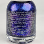 ORLY Lunar Eclipse Nail Lacquer Vintage Blue Purple Shimmer Nail Polish Collectible