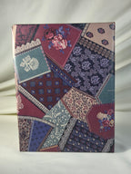 Gregorian Greetings Genuine Copper Elk Postcard with Bonus Vintage Patchwork Photo Album