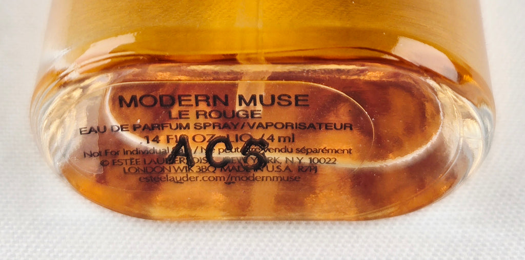 Estée Lauder Modern Muse Le Rouge Eau de Parfum Mini Perfume Bottle – Amber Floral Fragrance w/ Box