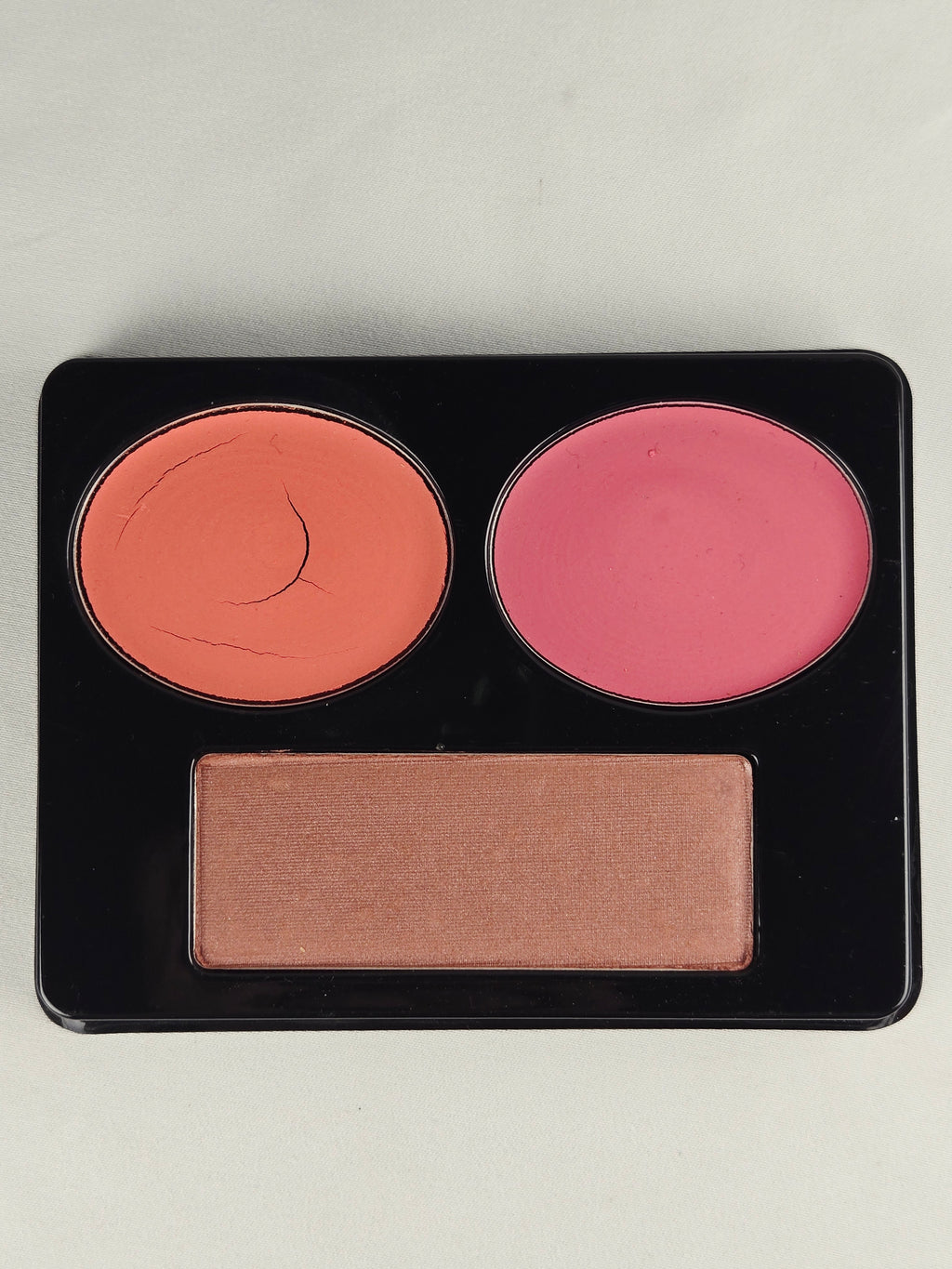 Revlon Vintage PowderCreme Blush Rose & Pure Radiance Pressed Powder Palette Original Sunglow Face Palette