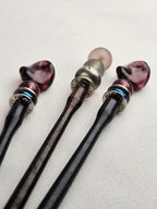 MEI FA Hairstyx - Vintage-Inspired Beaded Hair Sticks Set (3-Piece with Pouch)