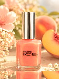 Pure Ice Twinkle Nail Polish – Shimmering Peach Coral Pearl Polish 0.5 oz Discontinued