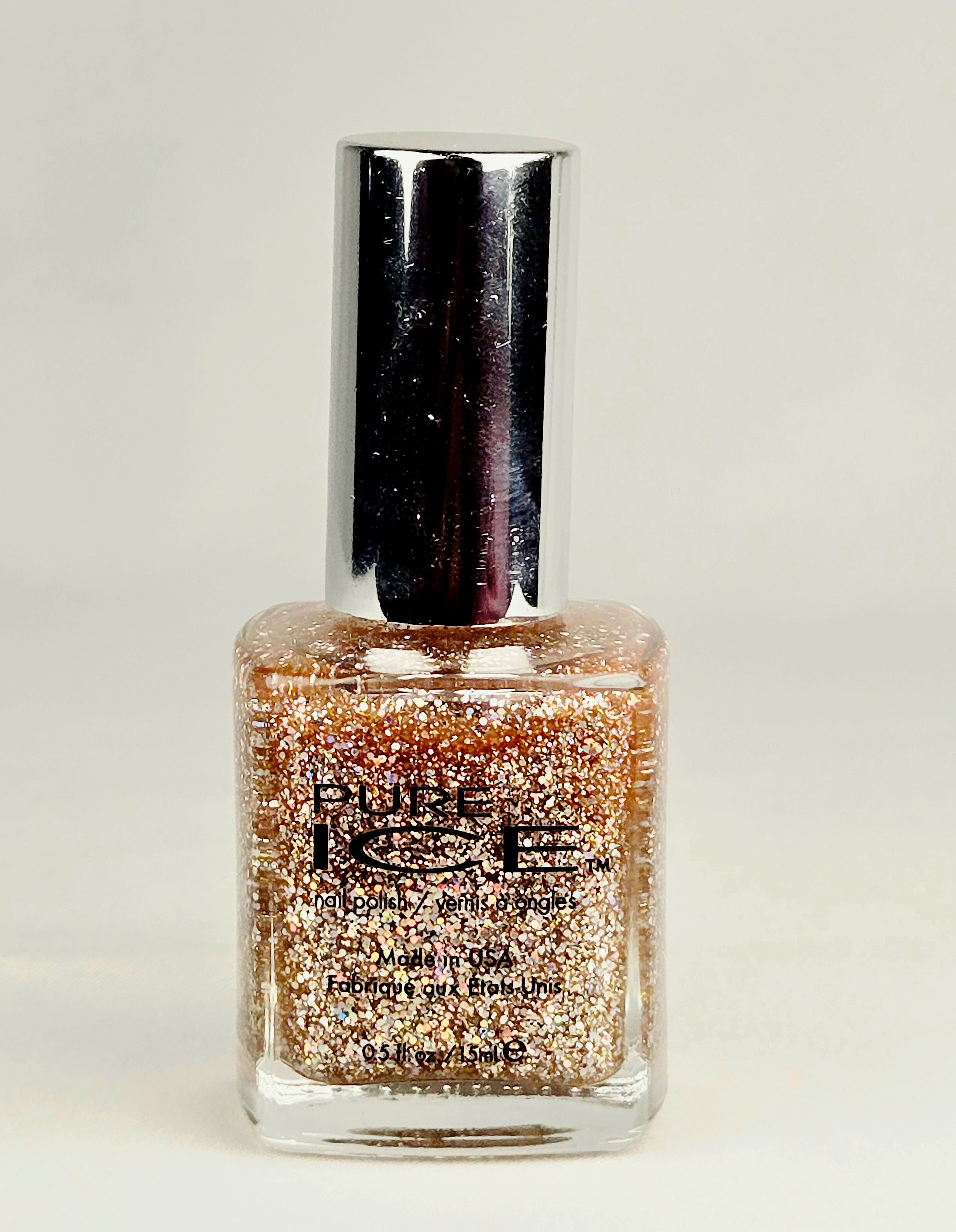 Pure Ice “Spit Fire” Gold Multi-Glitter Nail Polish - Y2K - Discontinued