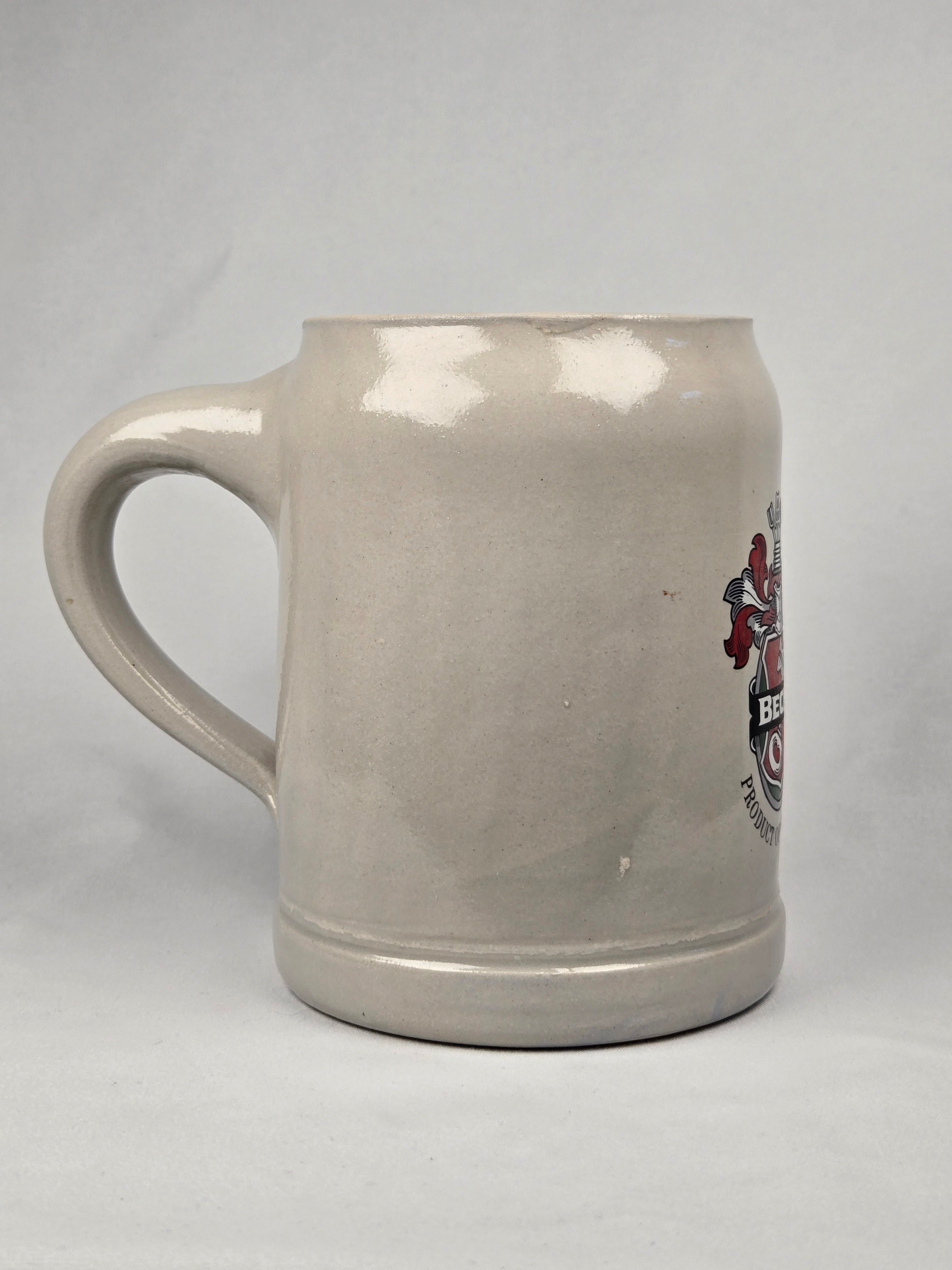 Beck’s Vintage German Ceramic Beer Stein | Classic Brewery Crest Mug