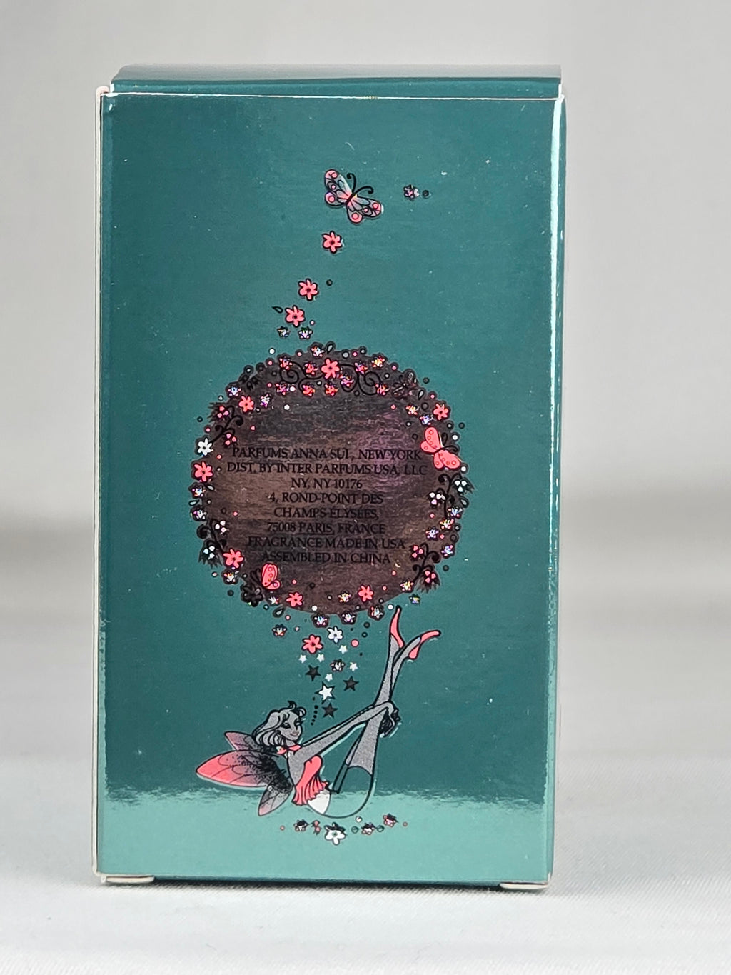 Anna Sui Secret Wish Eau De Toilette Mini Perfume 0.17 oz 5ml Fairy Bottle