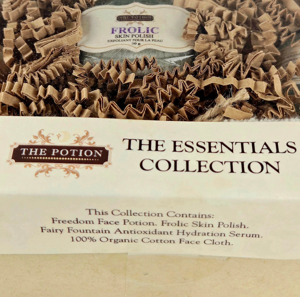 The Potion “Essentials Collection” Skincare Gift Set — Fairy Fountain, Frolic, Freedom Trio