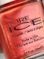 Pure Ice Pretty In Pink Nail Polish 976 Shimmer Coral Pink Pearl Lacquer .5 oz