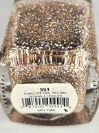 Pure Ice Nail Polish “Spit Fire” Gold Holographic Glitter Multicolor Sparkle Lacquer