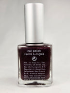Vintage GAP Nail Polish Revolution Full Bottle Rare Burgundy Plum Shimmer 1E7A