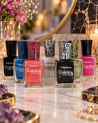 Vintage Sally Hansen Crackle Overcoat Nail Polish Lot of 7 Discontinued Shades