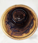 Handcrafted Studio Pottery Botanical Vase | Signed Artisan Stoneware Vase | 6" Rustic Floral Ceramic Home Decor
