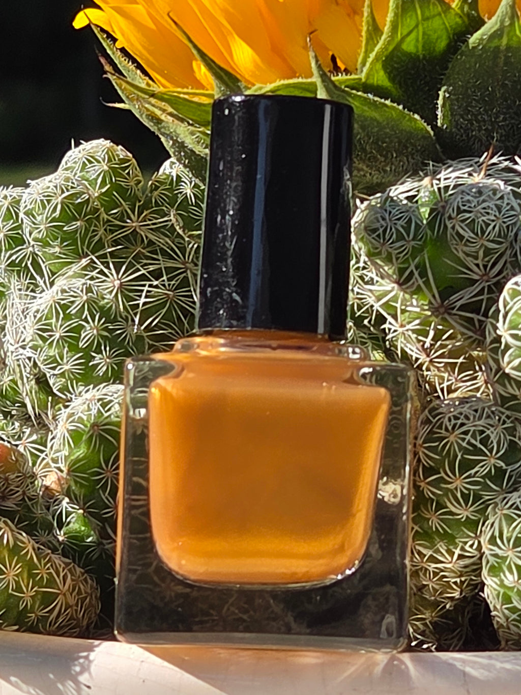 Liquescent Divinity - Sheer Antique Gold Shimmer Nail Polish - Liquid Krystal Co.  Handmade Indie Lacquer