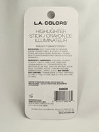 L.A. Colors Highlighter Stick C68636 Champagne Shimmer Cream Highlight – Cruelty Free Makeup