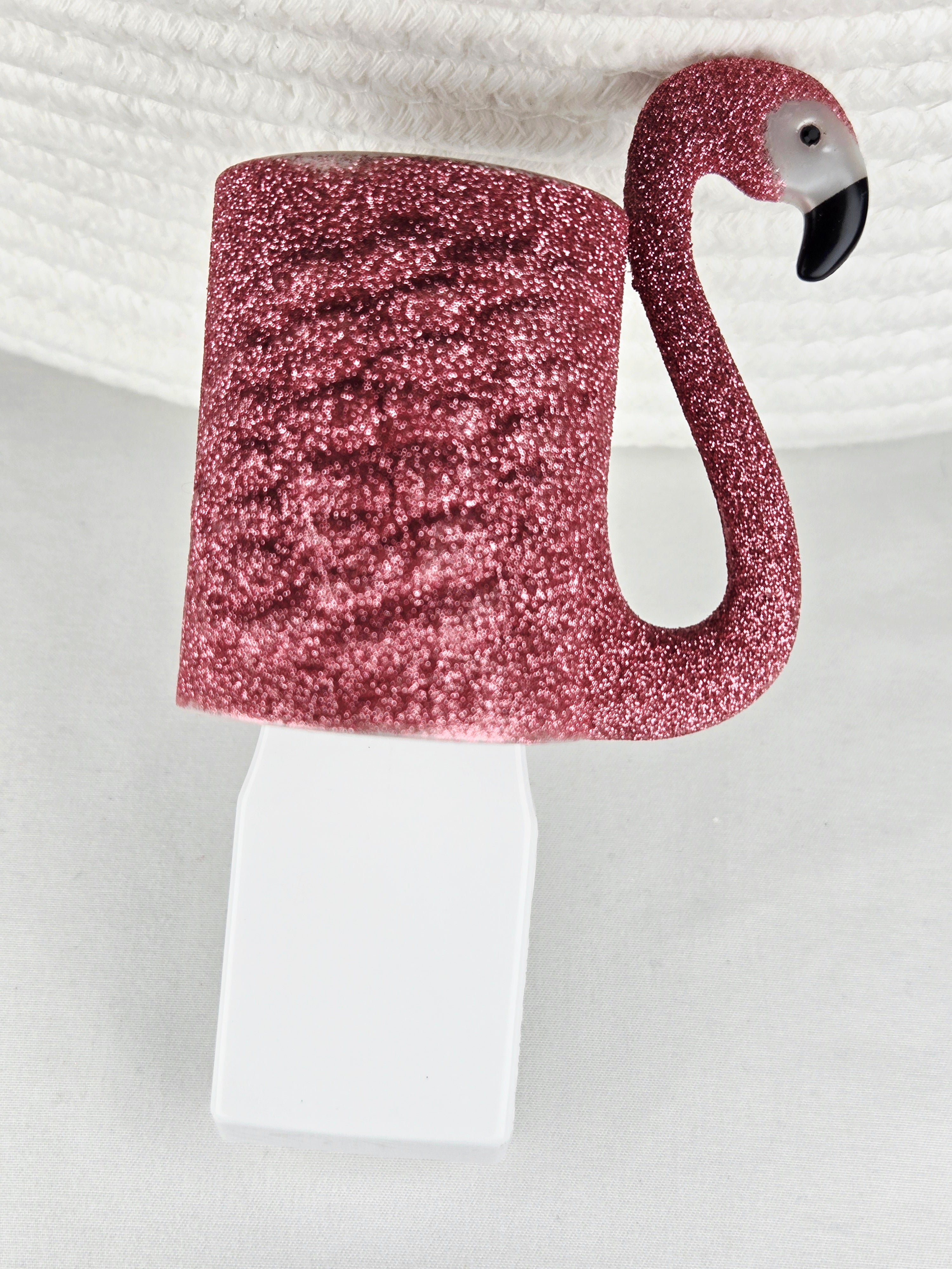 Bath & Body Works Pink Glitter Flamingo Wallflower Plug-In Fragrance Diffuser | Tropical Decor