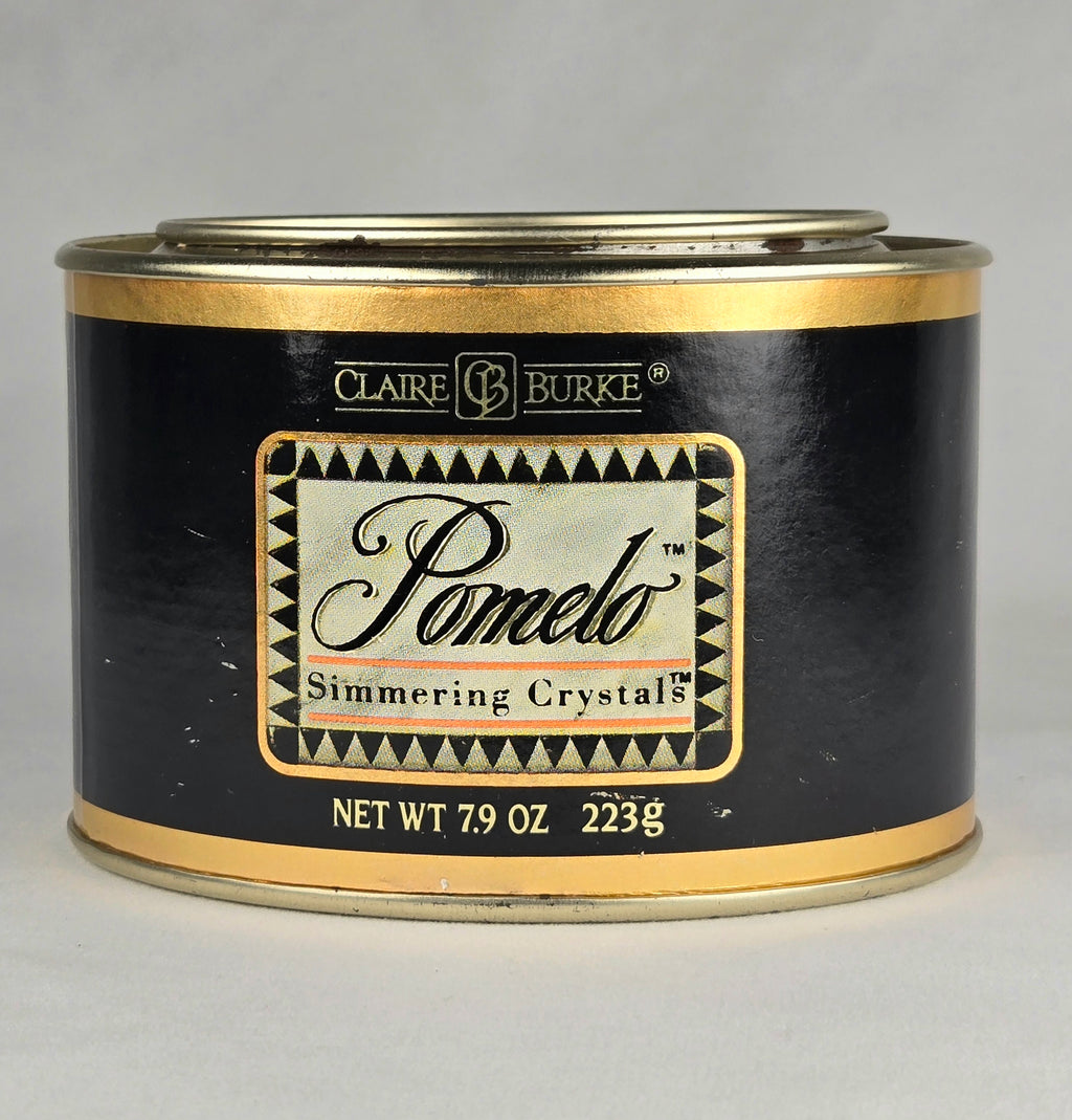 Claire Burke Vintage Pomelo Simmering Crystals 7.9 oz Home Fragrance Potpourri Crystals Tin
