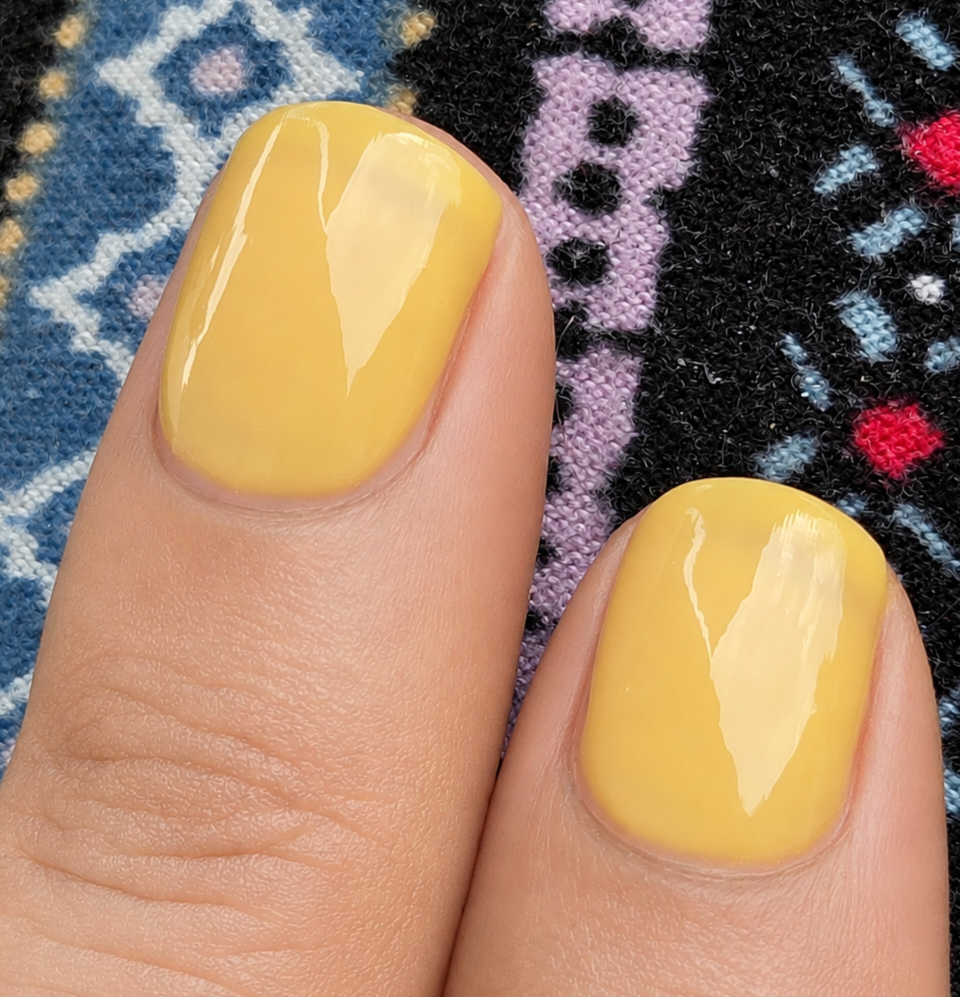 Beurre Fondu - Sheer Creamy Butter Yellow Crelly Nail Polish | Liquid Krystal Co Handmade Indie Lacquer